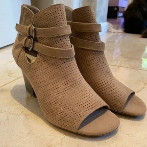 Open-Toe Ankle Booties
